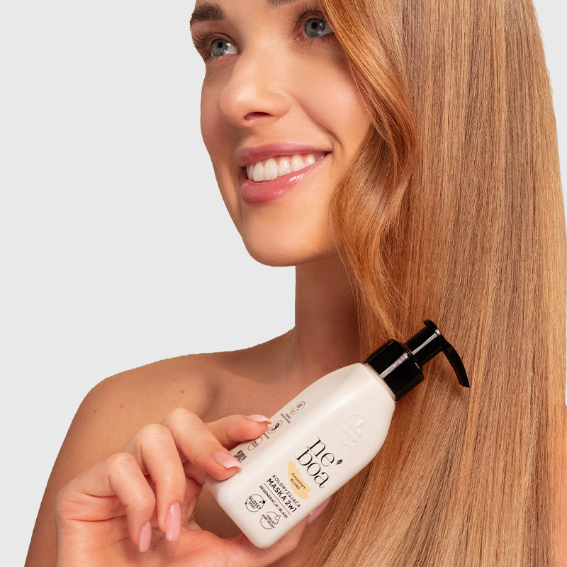 Koloryzująca maska 2w1 Piaskowy Blond PL