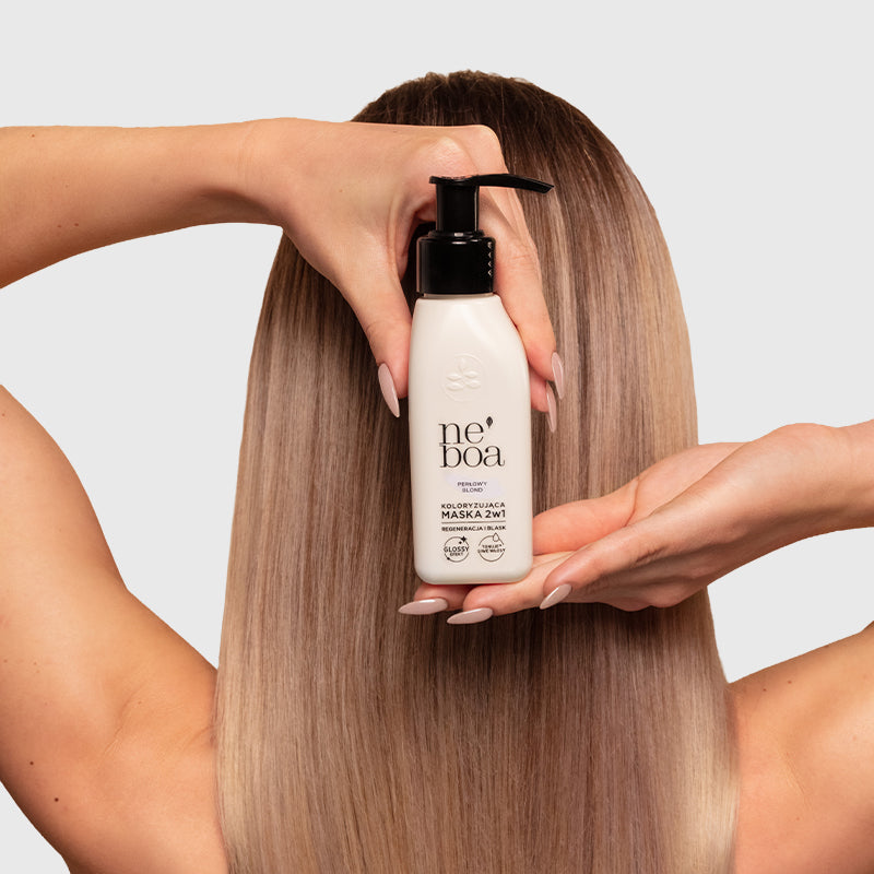 Koloryzująca maska 2w1 Perłowy Blond PL