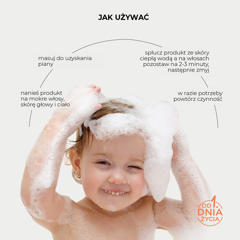 Baby szampon i żel 2w1