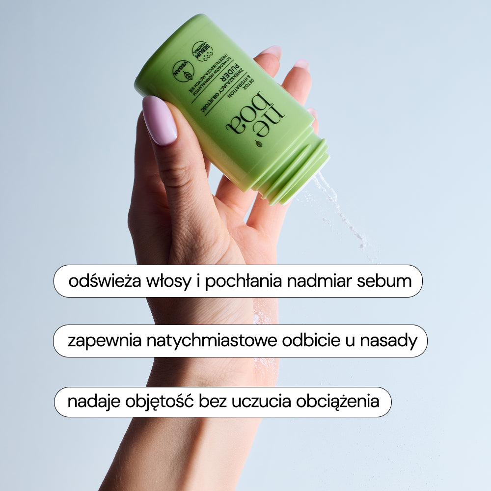Detox & Hydration puder zwiększający objętość