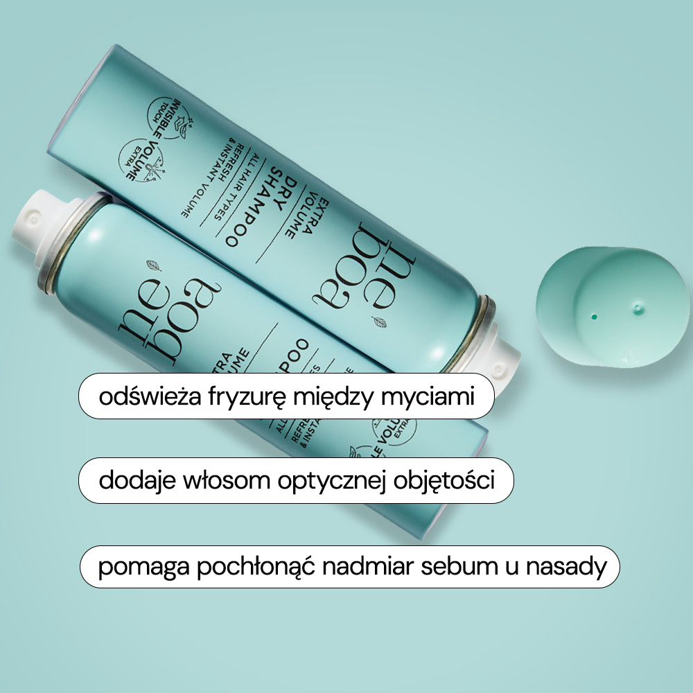 Suchy szampon Extra Volume