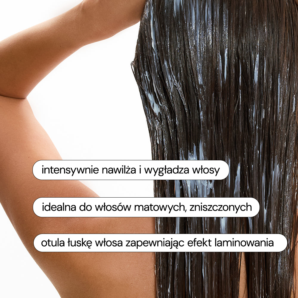 Glossy Hair maska wygładzająca mini