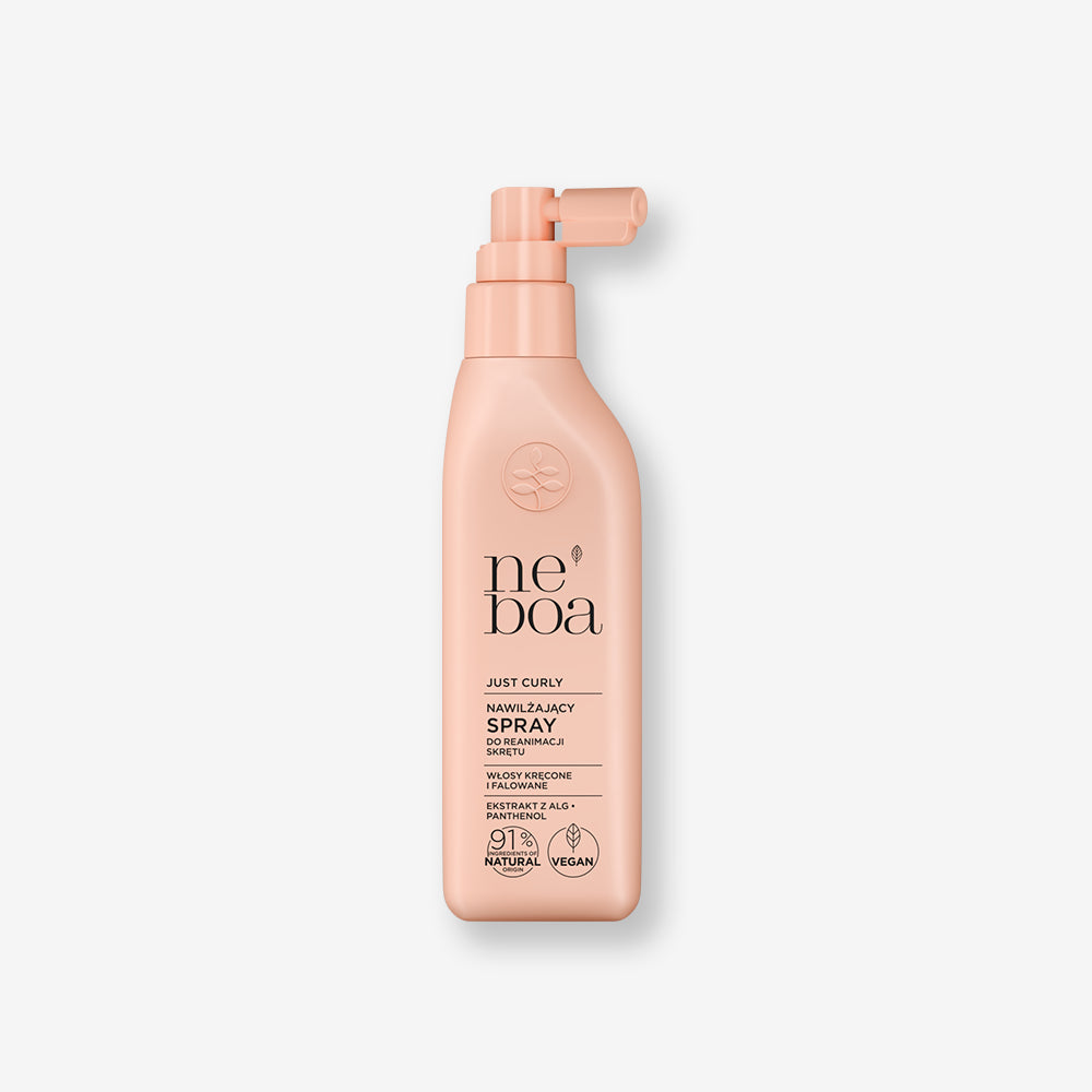 Just Curly spray nawilżający do reanimacji skrętu