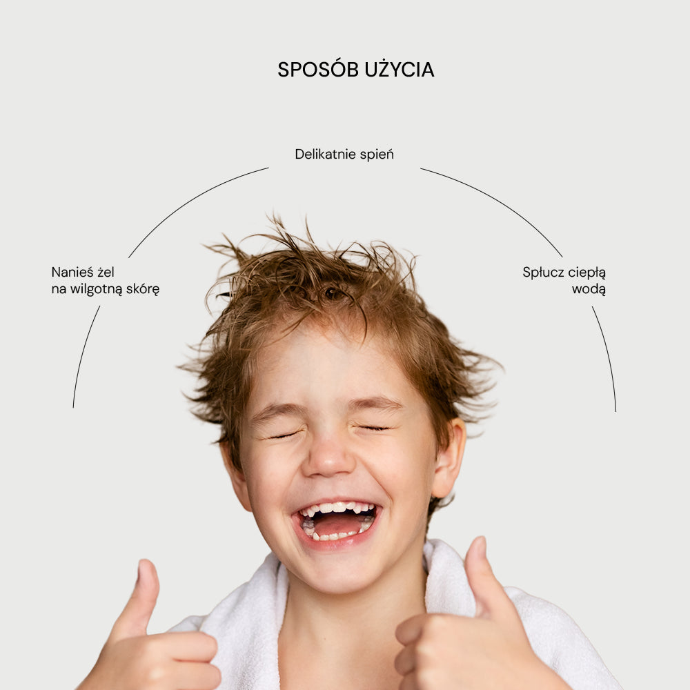 KIDS Żel pod prysznic Słodkie jabłuszko PL