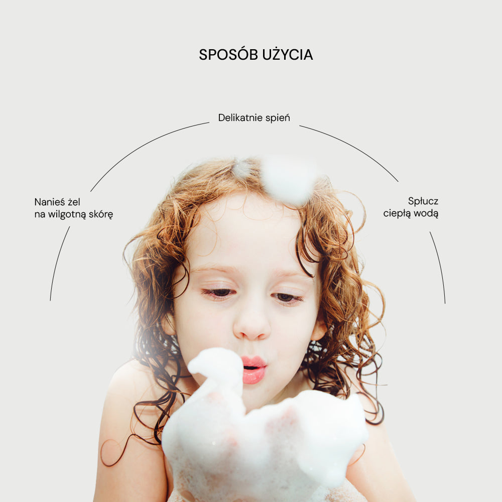 KIDS Żel pod prysznic Pomarańczowy sorbet PL