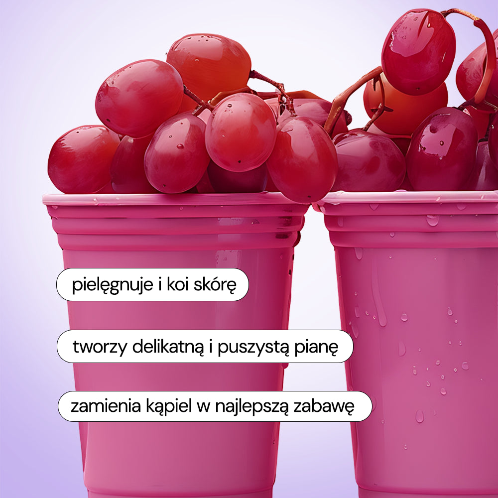 KIDS Płyn do kąpieli Winogronowy mus PL