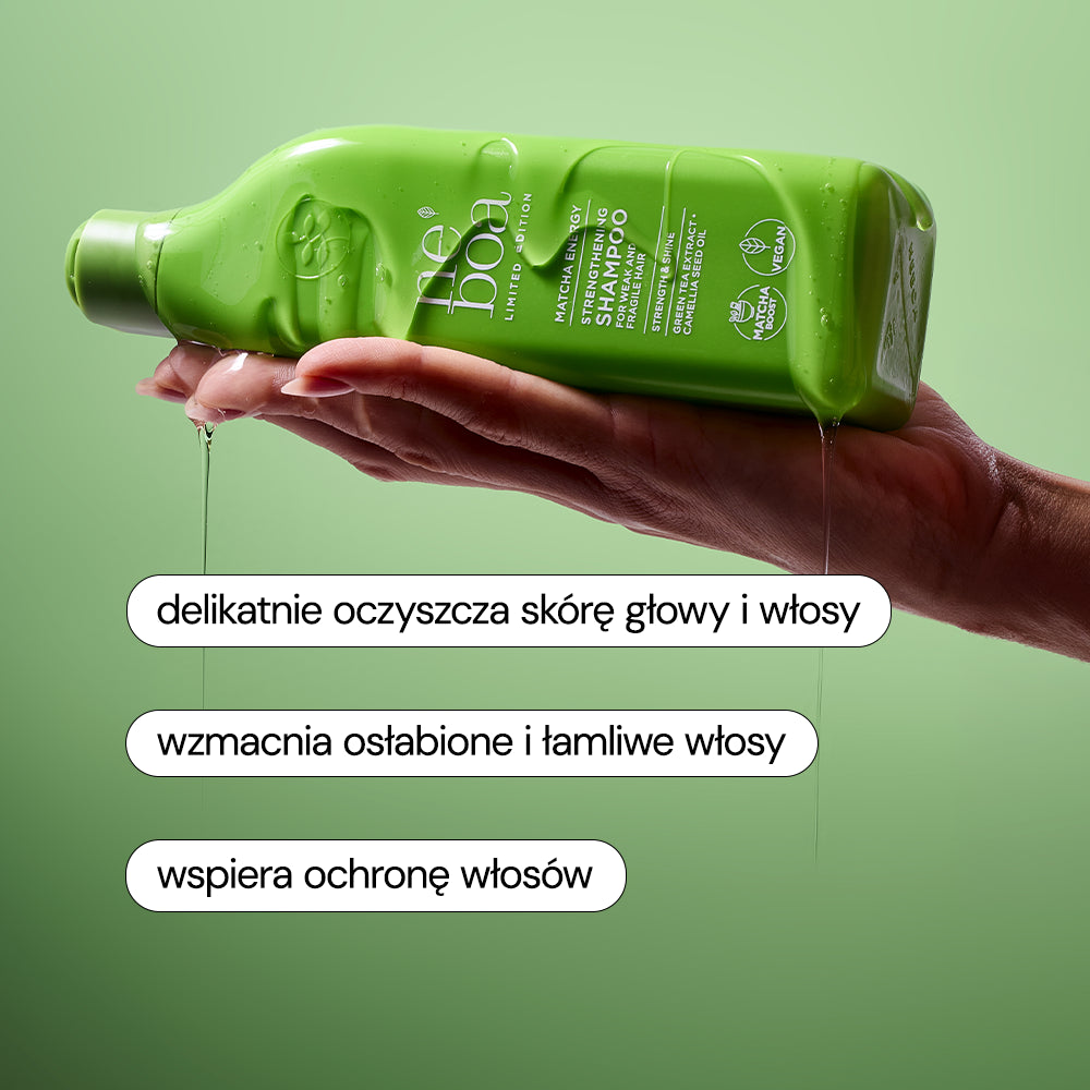 Matcha Energy szampon wzmacniający