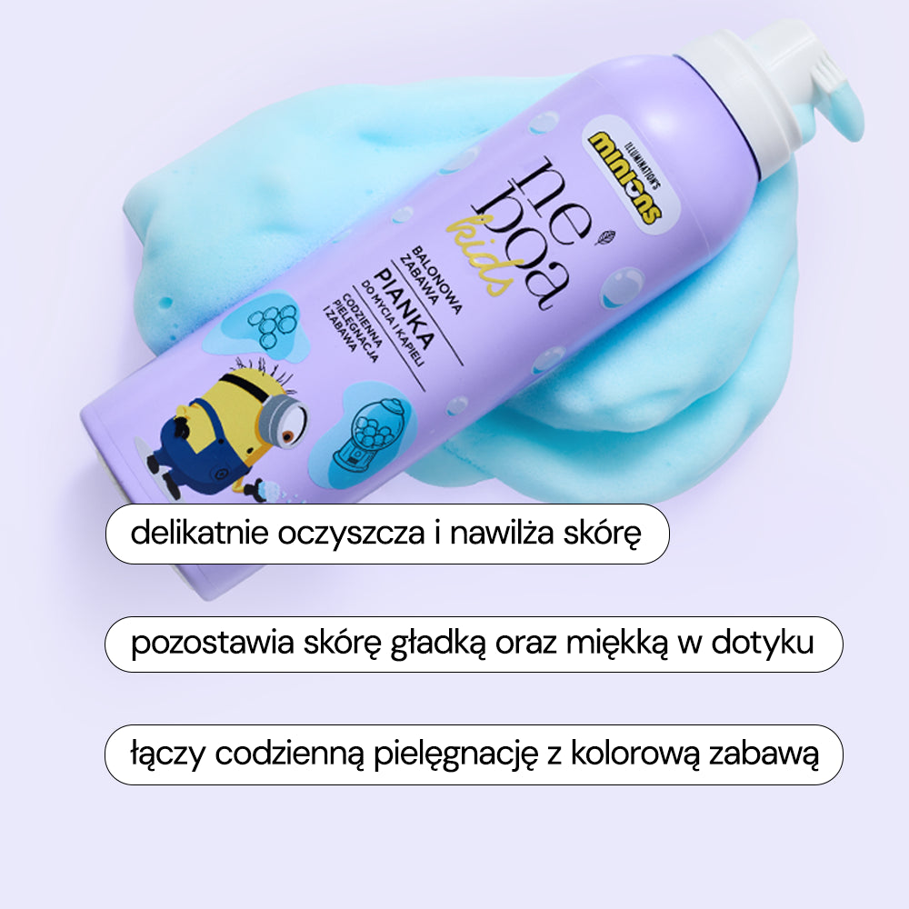 Neboa Kids pianka do mycia i kąpieli Balonowa Zabawa